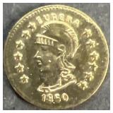 California gold coin