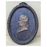 Wood carving wall hanging