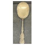 Silver plated antique spoon