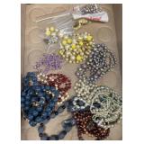 Costume jewelry necklaces