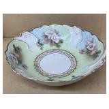 Antique and painted bowl