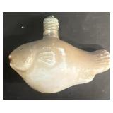 Fish Christmas light bulb vintage