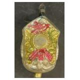 Vintage Christmas glass Christmas ornament