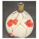 Christmas vintage lightbulb with fish