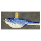 Bird vintage Christmas lightbulb