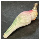 Parrot vintage Christmas lightbulb