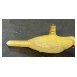 Christmas bird vintage lightbulb