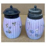 Antique salt and pepper shakers