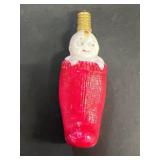 Baby in Christmas stocking vintage Christmas