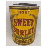 Sweet Burley Tobacco Tin