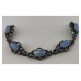 Blue stone bracelet