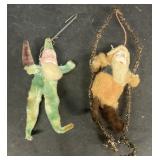 Vintage Santa Claus, Christmas pipe cleaner