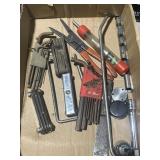Allen wrenches miscellaneous tools