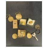 Pins coins money clip