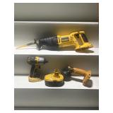 DEWALT sawzall flashlight drill