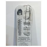 Napoleon lumber Company, Indiana advertising