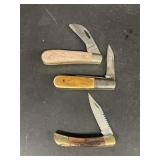 Wild boar and other pocket knives