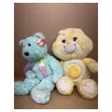 Carebear and beanie buddy