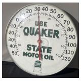 Quaker State oil thermometer