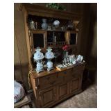 Tell City Hutch, table & Chairs