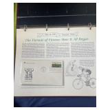 Stamp first day covers