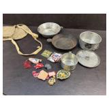 Boy Scouts patches and camp set