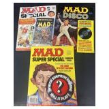 Mad magazines no records included