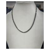 Colorful stone necklace