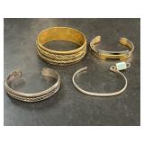 Costume jewelry bracelets