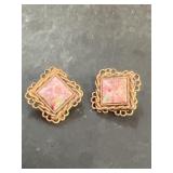 Antique clip on earrings