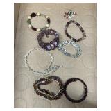 Costume jewelry bracelets