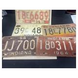 Indiana license plates