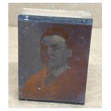 Early photo printing block