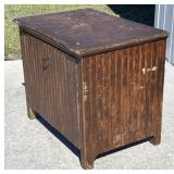 Country Meal bin, bead board