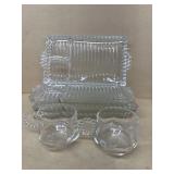 Candlewick snack set