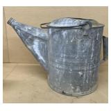 Galvanized watering can