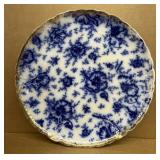 Warwick flow blue plate