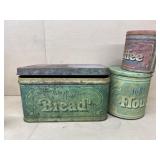 Bread, flour and coffee TIN