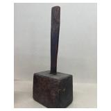 Wooden meat mallet