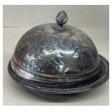 Reed and Barton , silver plated cheese dish