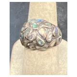 Silver mark 925 ring size 8 1/2