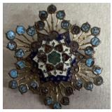 Antique star shaped brooch
