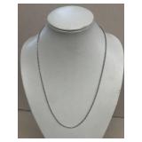 Sterling silver necklace