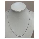 Sterling silver necklace