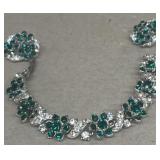 Lisner bracelet and earrings