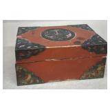 Jewelry box antique wooden