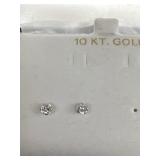 10kt gold earrings