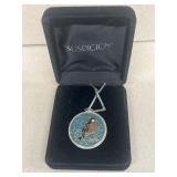 Sarah Coventry bird necklace