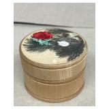 Wooden ring box