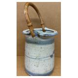 Scott Shafer, bamboo handled vase